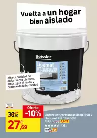 Catálogo Leroy Merlin Página 79: Beissier - pintura anticondensación blanco 4 l €27,69