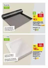 Catálogo Leroy Merlin Página 82: Dexter - lona de protección transparente 160 g/m 3 x 4 m €16,99