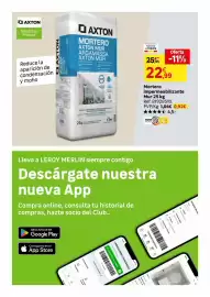 Catálogo Leroy Merlin Página 83: Axton - mortero impermeabilizante €22,99