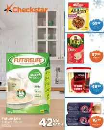Check Star catalogue Page 5: Check Value Smooth Peanut Butter €49,99, Bakers Blue Label Marie Biscuits €16,99