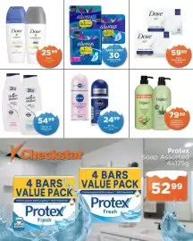 Check Star catalogue Page 8: Dove Soap Banded €59,99, Dove Roll On Assorted €25,99