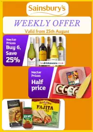 Sainsbury's leaflet week 35 Page 1