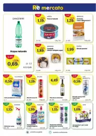 Volantino Re Mercato Lucrezia settimana 35 Pagina 3: San Benedetto Super boost €0,59, Croissant Cacao-albicocca €1,29
