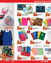 Volantino Ni Hao Market Pagina 4: Raccoglitore 4 anelli €1,49, Pigna fogli protocollo €0,99