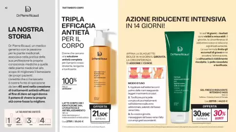 Catalogo Stanhome Pagina 21: Gel fresco riducente intensivo 14gg Dr.Pierre Ricaud €30,99