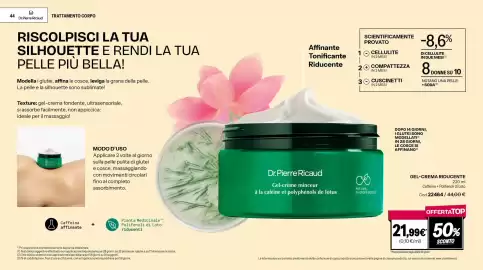 Catalogo Stanhome Pagina 22: Dr.Pierre Ricaud Gel-crème minceur à la caféine et polyphénols de lotus €21,99
