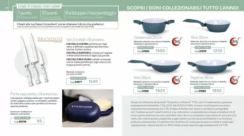 Catalogo Stanhome Pagina 27: Tegame 28cm tvs €18,50, Wok 20cm tvs €1.230,00