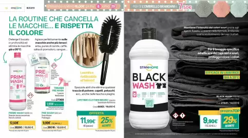 Catalogo Stanhome Pagina 6: Prime Wash Stanhome €12,50, Stanhome Black Wash €9,90