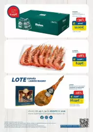 Folleto Supermercados La Despensa semana 35 Página 12: Gambón crudo N°3 €8,99, Mahou clásica €12,00