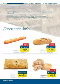 Folleto Supermercados La Despensa semana 35 Página 8: Empanada atún €4,49, Aspas barra de pan €0,59