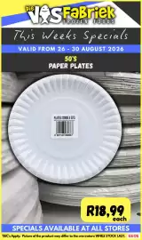 Die Visfabriek catalogue Page 6: Paper Plates €18,99
