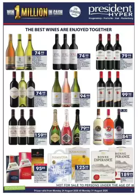 President Liquor (valid until 31-08)