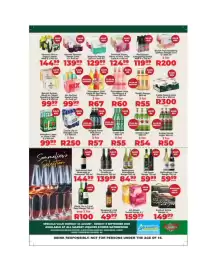 Diamond Discount Liquor catalogue Page 2: 4th Street Sweet Range €159,99, Rusthof White Range €149,99