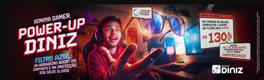 Catálogo Óticas Diniz semana 35 Página 1