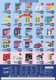 Encarte Cometa Supermercados Página 4: Fraldas descartáveis PAMPERS PANTS giga €89,99, Limpador multiuso veja €4,99