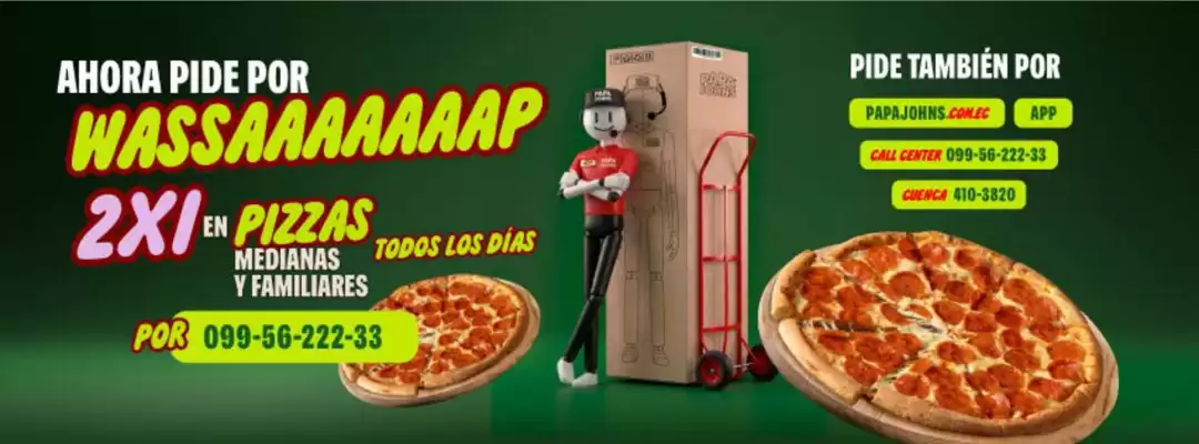 Papa John's (válido hasta 21-09)