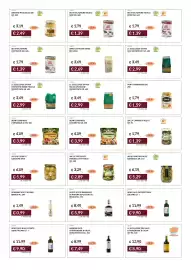 Volantino Prezzemolo e Vitale Pagina 21: Giù giù cuori di carciofo €5,99, Bono olio non filtrato €9,90