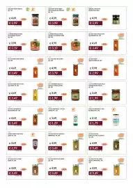 Volantino Prezzemolo e Vitale Pagina 23: Giu Giu caponata di melanzane €3,49, Giu Giu Pate di Olive Nere €3,49