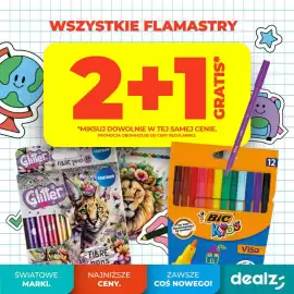 Dealz gazetka Strona 3: Wszystkie flamastry