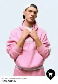 Bershka gazetka tydzień 35 Strona 4: Bluza z kapturem i nadrukiem €109,00