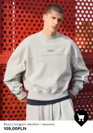 Bershka gazetka tydzień 35 Strona 7: Bluza z okrągłym dekoltem i naszywką €109,00