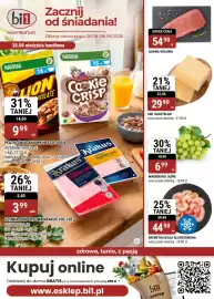 Bi1 gazetka Strona 1: Ligawa Wołowa €54,90, Ser Kasztelan €29,90