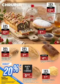 Bi1 gazetka Strona 6: Bułka kajzerka z serem €1,25, Bułka Śniadaniowa Fintess €0,64