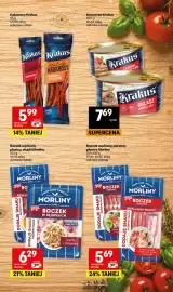 Delikatesy Centrum gazetka Strona 17: Boczek Parzony €5,69, Boczek w słupkach Morliny €6,29
