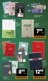 Delikatesy Centrum gazetka Strona 19: Teczka A4 z gumką Coca Cola €7,99, Zeszyt A4 Coca-Cola €12,99