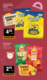 Delikatesy Centrum gazetka Strona 4: Beskidzkie paluszki Minionki €4,35, Chipsy Cheetos, Lay's, Dortios €2,79