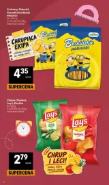 Delikatesy Centrum gazetka Strona 4: Beskidzkie paluszki Minionki €4,35, Chipsy Cheetos, Lay's, Dortios €2,79