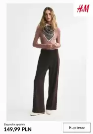 H&M gazetka tydzień 35 Strona 10: Eleganckie spodnie H & M €149,99