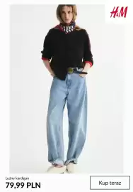 H&M gazetka tydzień 35 Strona 4: Luźny kardigan H & M €79,99