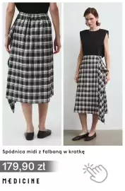 Medicine gazetka Strona 13: Spódnica midi z falbaną w kratkę Medicine €179,90