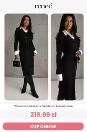 Renee magazyn Strona 10: Wiskozowa sukienka z ozdobnym kołnierzykiem Renee €219,99