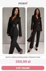 Renee magazyn Strona 2: Garnitur z marszczoną marynarką o taliowanym kroju Renee €359,99