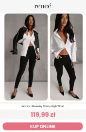 Renee magazyn Strona 3: Jeansy z bawełny skinny high waist Reneé €119,99