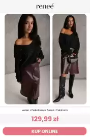 Renee magazyn Strona 5: Sweter z dekoltem w serek i cekinami Renee €129,99