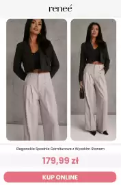 Renee magazyn Strona 7: Eleganckie spodnie garniturowe z wysokim stanem Renee €179,99