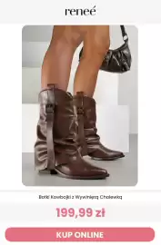 Renee magazyn Strona 10: Botki kowbojki z wywiniętą cholewką Reneé €199,99