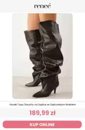 Renee magazyn Strona 6: Kozaki typu slouchy na szpilce ze szpiczastym noskiem Renee €189,99
