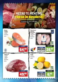 Catalog Metro săptămâna 35 Pagină 3: Metro Chef Piept de pui, dezosat, fără piele €26,97, Somon rondele €64,99