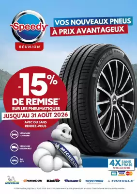 Speedy (valable jusqu'au 31-08)