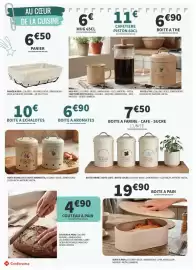 Catalogue Conforama page 16: Boite a echalotes €10,00, Boite a aromates €6,90
