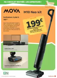 Catalogue Conforama page 10: Atun balai sec et humide ovo malo negro €99,00