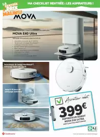 Catalogue Conforama page 18: Aspirateur robot mova e40 ultra €399,00