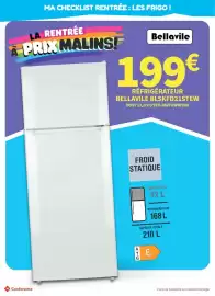 Catalogue Conforama page 34: Bellavile RÉFRIGÉRATEUR €199,00