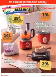 Catalogue Conforama page 42: Techwood Robot multifonctions €39,90