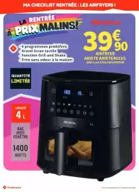 Catalogue Conforama page 46: Ariete AIRFryer €39,90