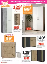 Catalogue Conforama page 8: Chêne - commode 2 portes + 1 tiroir €149,00, Chêne - commode 2 portes €129,00